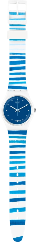 Swatch,Originals 34mm,34mm,Plastic,Blue,Quartz,Sapphire,Crystal Glass,Tonneau,GW193