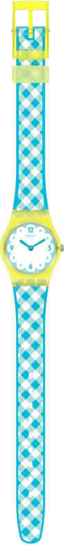 Swatch,Originals 25mm,25mm,Plastic,White,Quartz,Round,Yellow,LJ112