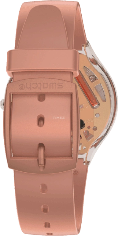 Swatch,SKIN 36.80mm,36.80mm,Plastic,Pink,SVOK108