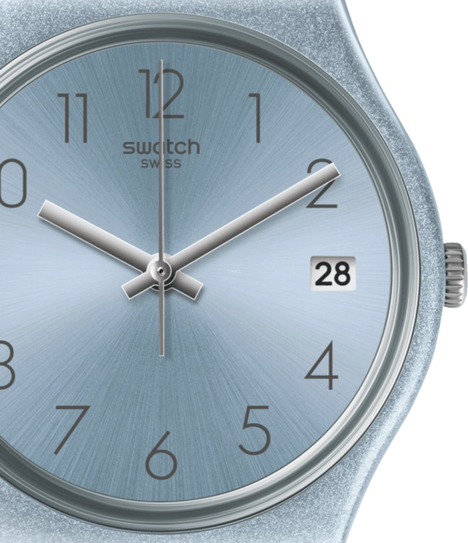 Swatch,Originals 34mm,34mm,Plastic,Sapphire,Crystal Glass,Closed,GL401