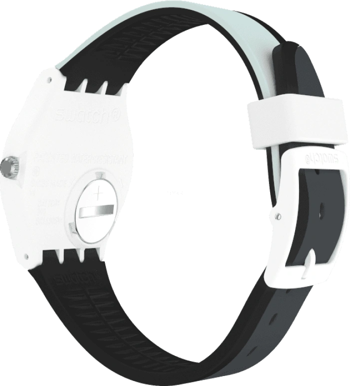 Swatch,Originals 34mm,34mm,Plastic,White,GW711
