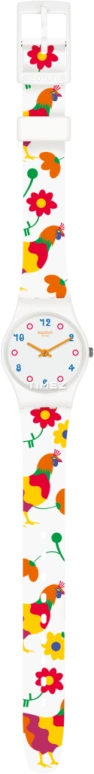 Swatch,Originals 25mm,25mm,Plastic,White,Quartz,Round,LW154
