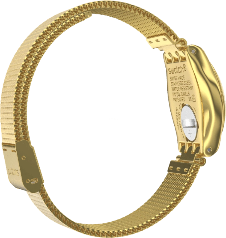 Swatch,IRONY 25x28.70mm,25x28.70mm,Gold,YSG167M