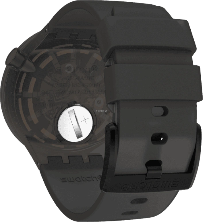Swatch,THE BOLD 47mm,47mm,Plastic,Yellow,SO27B114