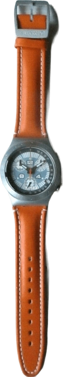 Swatch,Other 40mm,40mm,Aluminium,Silver,Quartz,Chronograph,Day,YCS4023