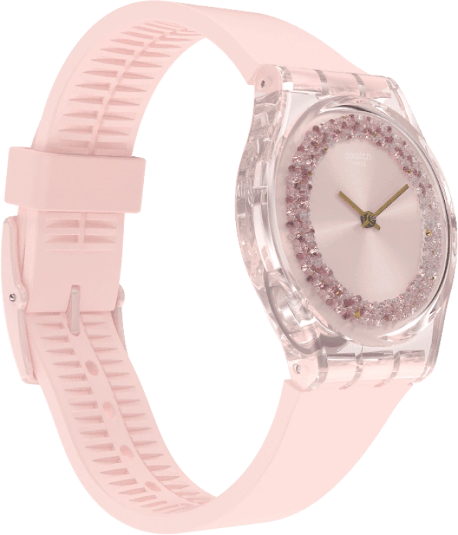 Swatch,Originals 34mm,34mm,Plastic,Pink,GP164