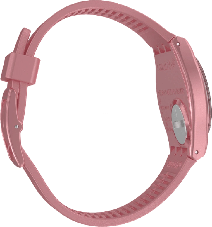 Swatch,Originals 34mm,34mm,Plastic,Pink,Sapphire,Crystal Glass,GP404
