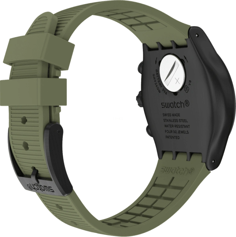 Swatch,IRONY 43x49mm,43x49mm,Green,YVB411