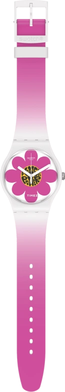 Swatch,Originals 41mm,41mm,Bioceramic,Pink,White,Yellow,Black,Quartz,Sapphire,Crystal Glass,Round,SO32M104
