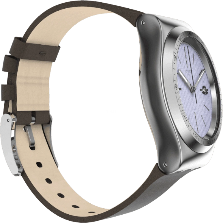 Swatch,IRONY 42mm,42mm,Blue,Open,YIZ405