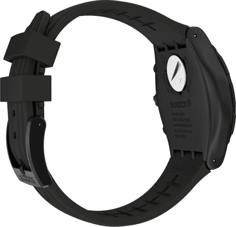Swatch,IRONY 43x49mm,43x49mm,Black,YVB409