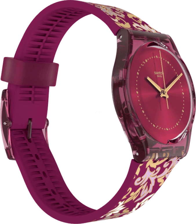 Swatch,Special Edition 34mm,34mm,Purple Red,Red,GR179