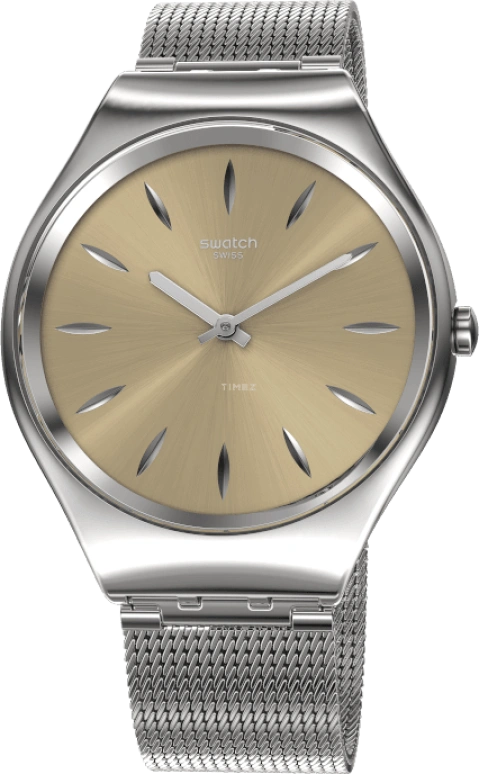 Swatch,SKIN 38mm,38mm,Sapphire,Crystal Glass,SYXS133M