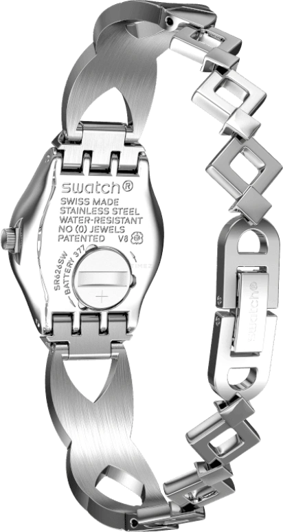 Swatch,IRONY 25mm,25mm,Stainless Steel,Silver White,YSS332G