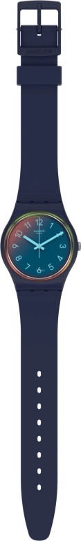 Swatch,Originals 34mm,34mm,Plastic,Blue,Closed,GN274