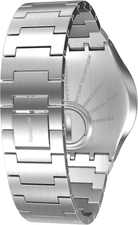 Swatch,SKIN ,Stainless Steel,Blue,SS07S106G