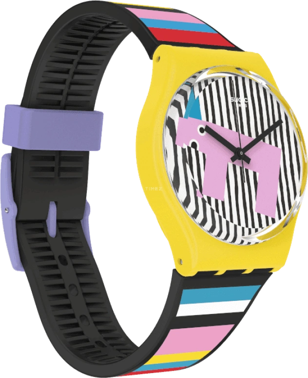 Swatch,Originals 34mm,34mm,Plastic,Closed,GZ341