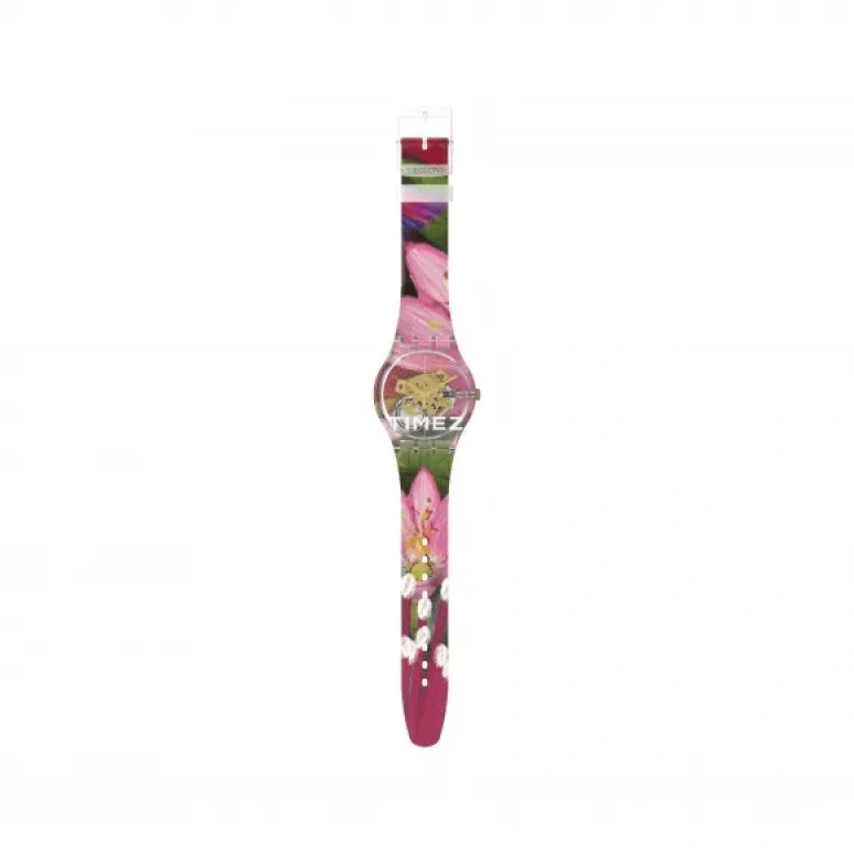 Swatch,Other 41mm,41mm,Plastic,Transparent,Quartz,Sapphire,Crystal Glass,Round,SUOK147,SUOK147-007