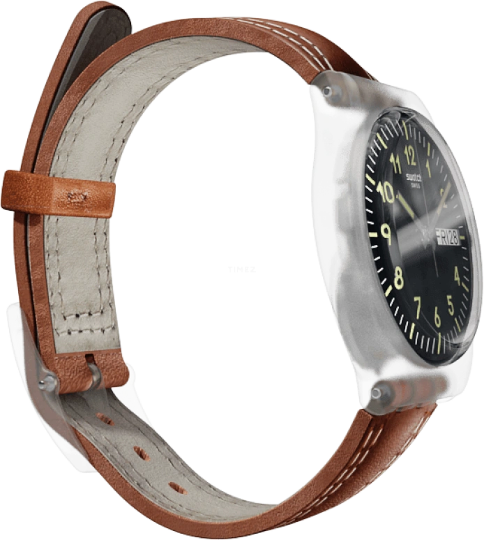 Swatch,Originals 34mm,34mm,Plastic,Blue,GE709