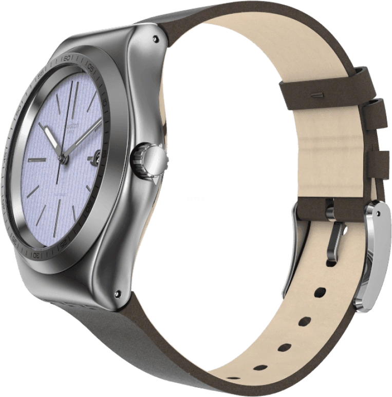 Swatch,IRONY 42mm,42mm,Blue,Open,YIZ405