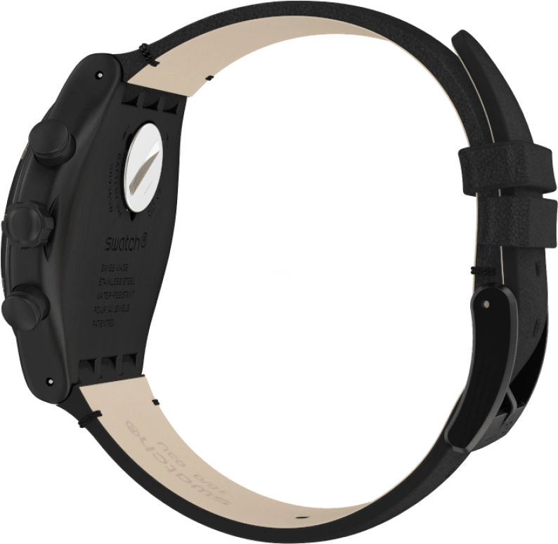 Swatch,IRONY 43x49mm,43x49mm,Black,YVB410