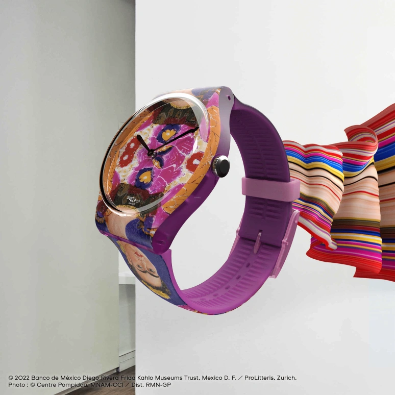 Swatch,Originals 41mm,41mm,Plastic,Multi-Color,Quartz,Sapphire,Crystal Glass,Round,SUOZ341