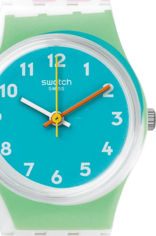 Swatch,Originals 25mm,25mm,Plastic,Blue,LW146