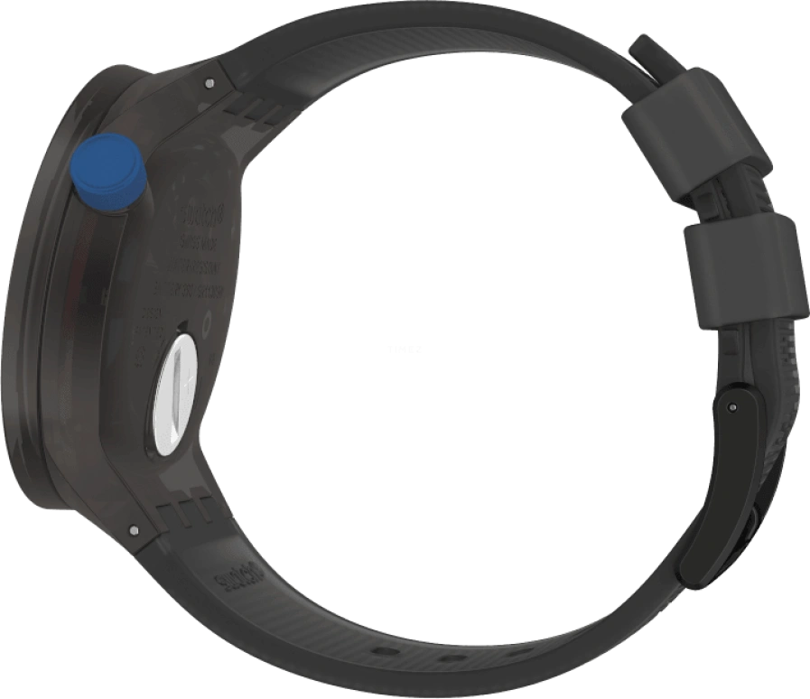 Swatch,Originals 47mm,47mm,Plastic,Sapphire,Crystal Glass,Closed,SO27B121