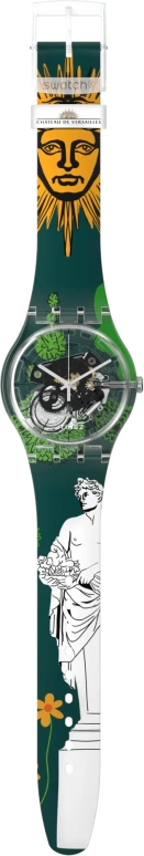 Swatch,Originals 41mm,41mm,Plastic,Transparent,Quartz,Round,SUOK144,SUOK144-057