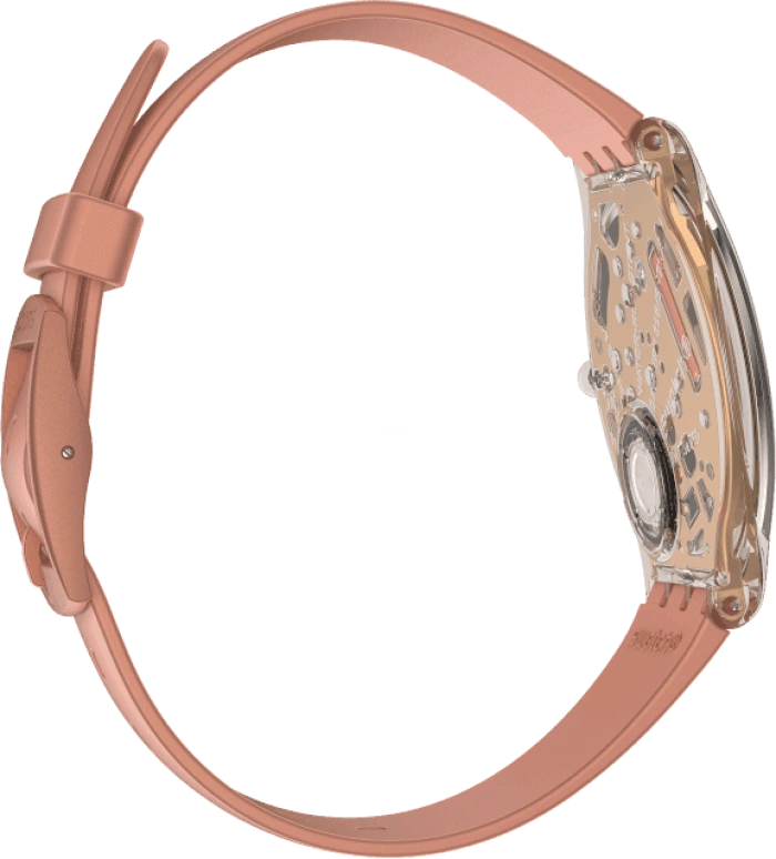Swatch,SKIN 36.80mm,36.80mm,Plastic,Pink,SVOK108