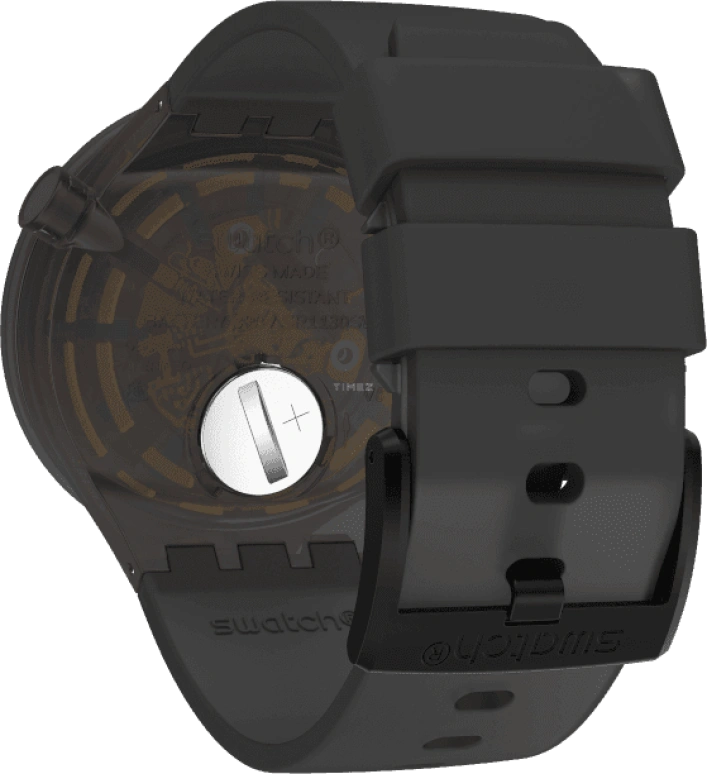 Swatch,THE BOLD 47mm,47mm,Plastic,Coffee,Brown,SO27B112