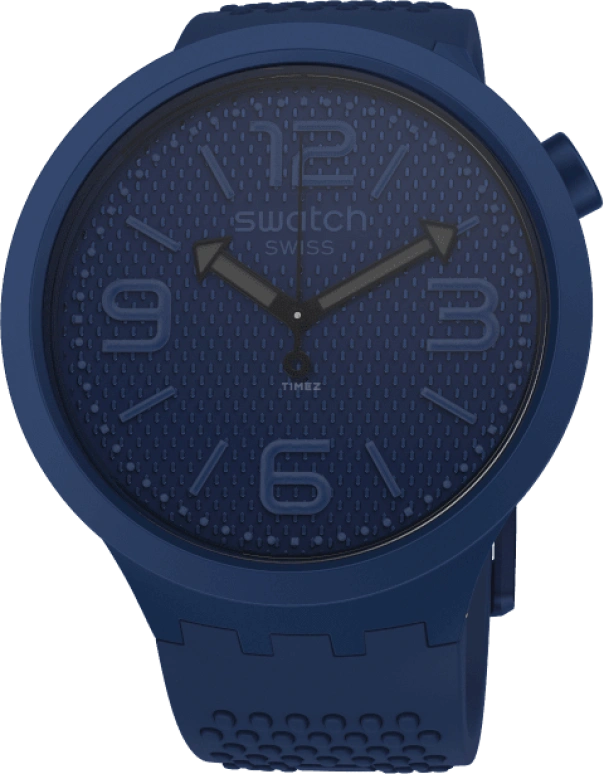 Swatch,THE BOLD 47mm,47mm,Plastic,Black,SO27N100