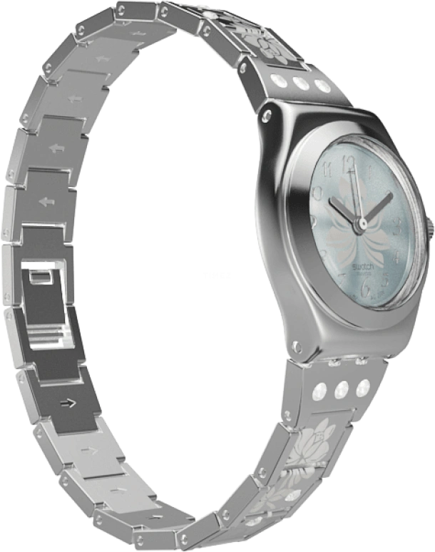 Swatch,IRONY 25mm,25mm,Stainless Steel,Blue,YSS222G