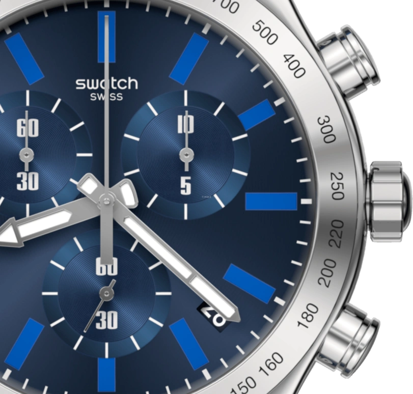 Swatch,IRONY 43mm,43mm,Closed,YVS478