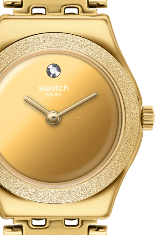 Swatch,IRONY 25x28.70mm,25x28.70mm,Gold,YSG167M