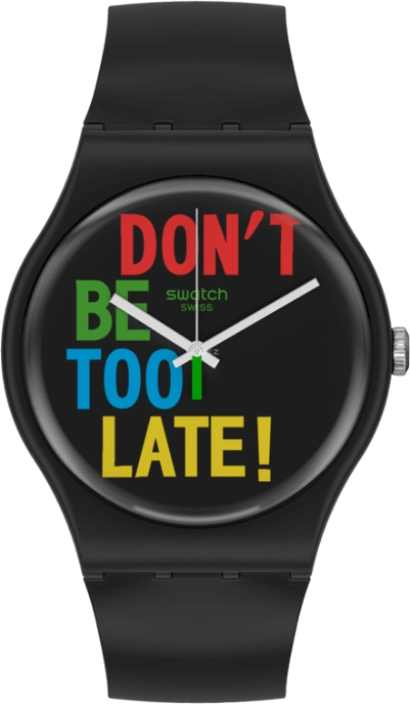 Swatch,Originals 41x47.40mm,41x47.40mm,Black,SO29B100