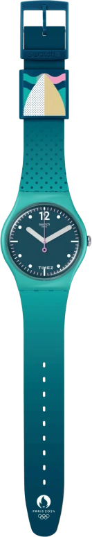 Swatch,Originals 41mm,41mm,Bio-sourced,Green,Quartz,Sapphire,Glass,Round,SO29G108