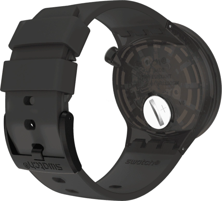 Swatch,THE BOLD 47mm,47mm,Plastic,Yellow,SO27B114