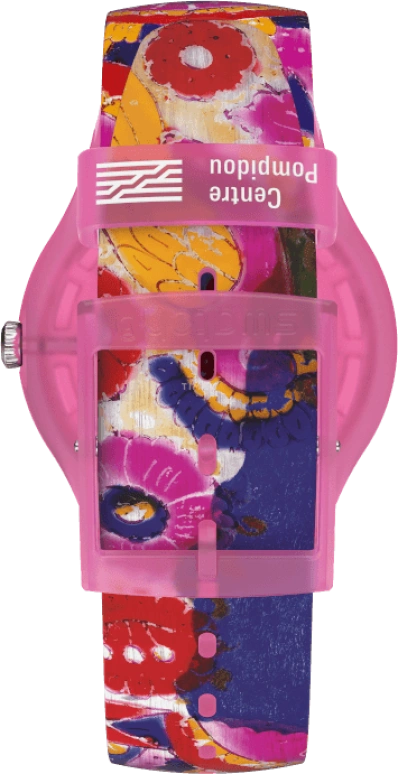 Swatch,Originals 41mm,41mm,Plastic,Multi-Color,Quartz,Sapphire,Crystal Glass,Round,SUOZ341