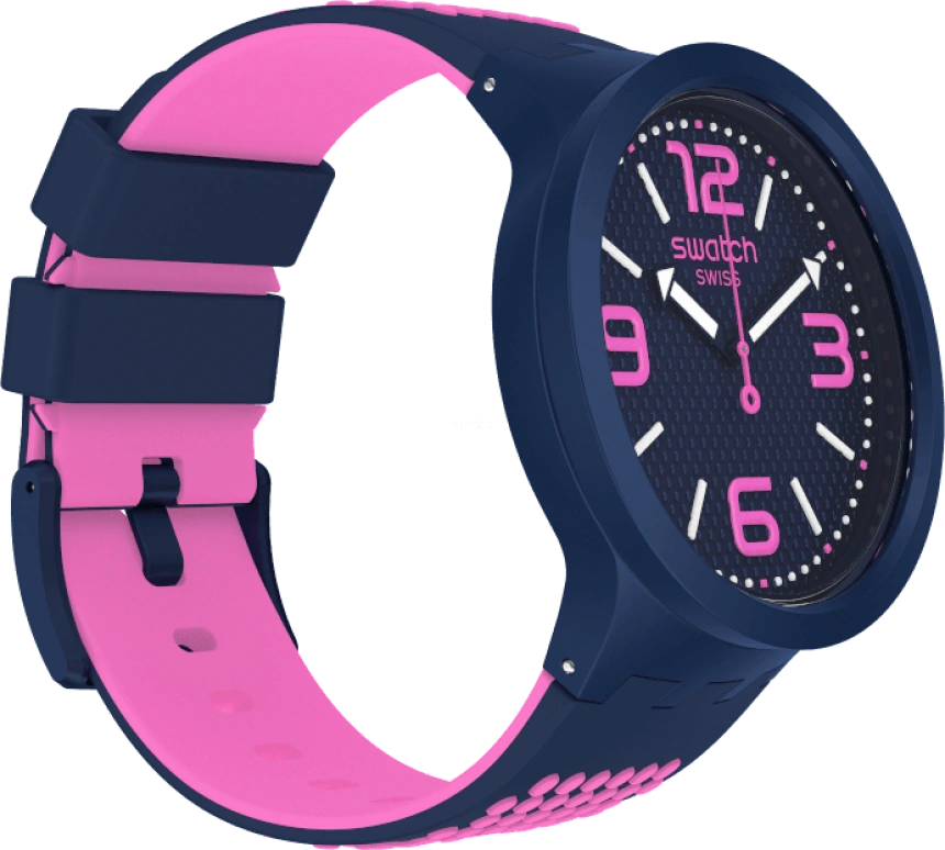 Swatch,THE BOLD 47mm,47mm,Plastic,Black,SO27N103