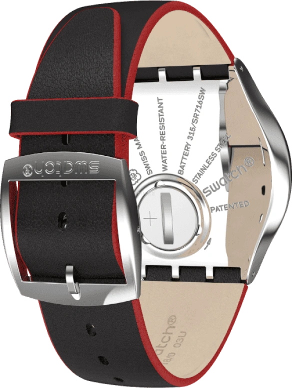 Swatch,SKIN ,Sapphire,Crystal Glass,SS07S104