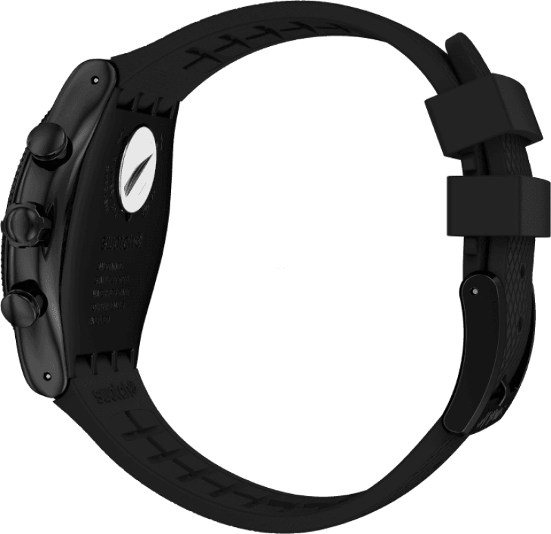 Swatch,IRONY 43x49mm,43x49mm,Black,YVB408