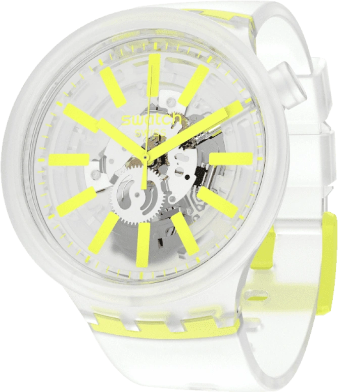 Swatch,THE BOLD 47mm,47mm,Plastic,SO27E103