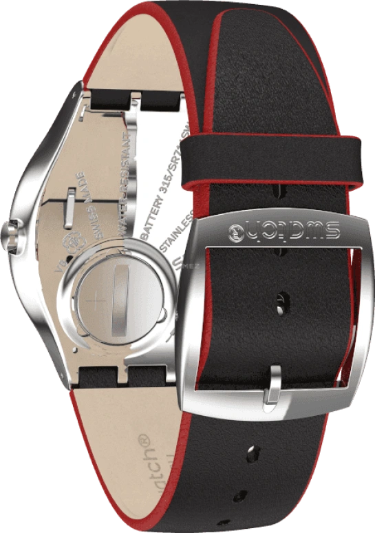 Swatch,SKIN ,Sapphire,Crystal Glass,SS07S104