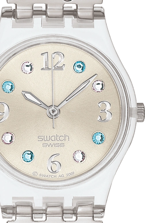 Swatch,CLASSIC 25mm,25mm,Plastic,Cream,LK292G