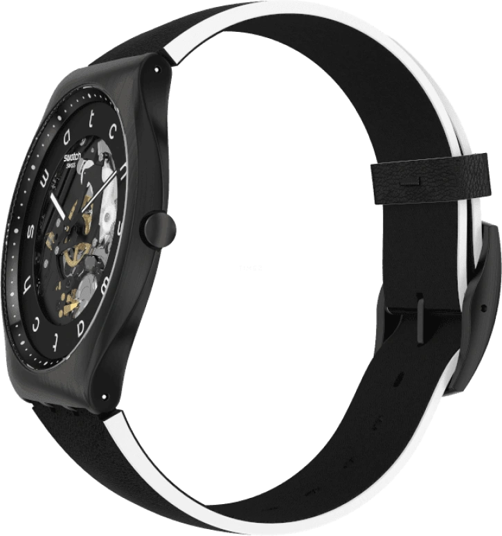 Swatch,SKIN ,Black,SS07B101