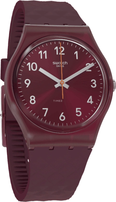 Swatch,Originals 34x39.20mm,34x39.20mm,Plastic,Red,GR184