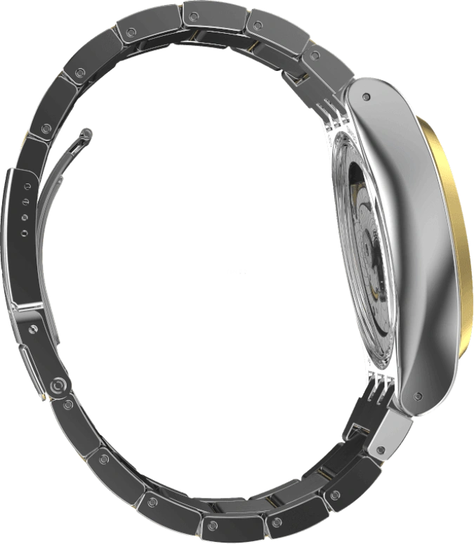 Swatch,IRONY 42mm,42mm,Gold,Open,YIS429G