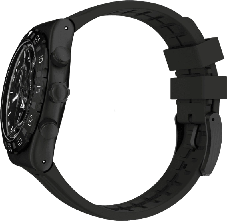 Swatch,IRONY 43x49mm,43x49mm,Black,YVB409