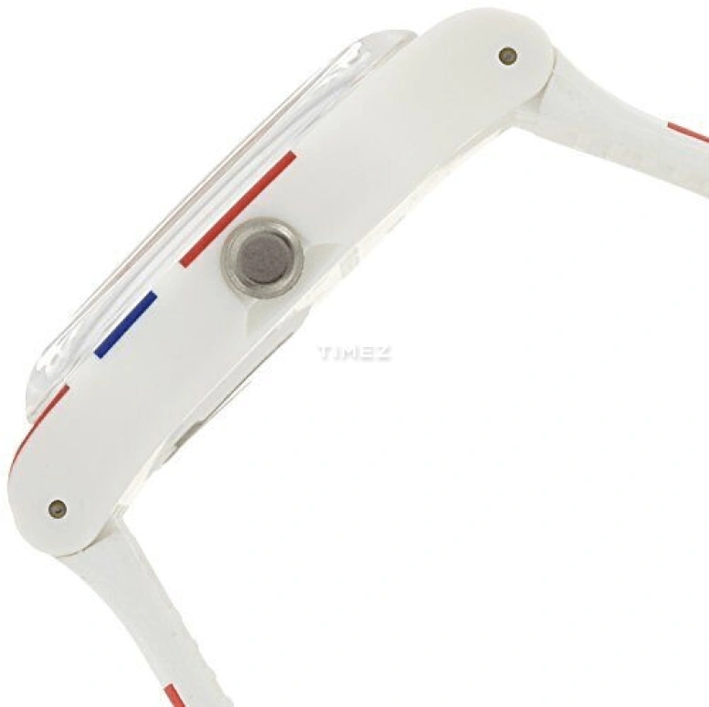 Swatch,Other 41mm,41mm,Plastic,White,Blue,Red,Quartz,Round,White,SUOW111